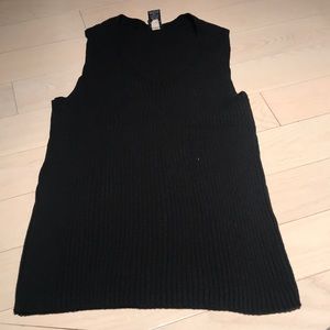 Black Gap Sweater Tank Size XL